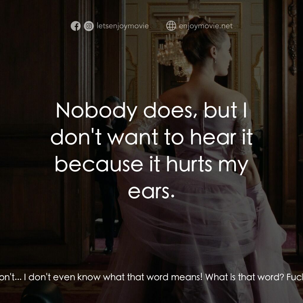 霓裳魅影電影對白：Reynolds Woodcock:  Is there something I'm unaware of? Because as far as I can re