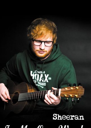 《Ed Sheeran: In My Own Words》電影海報