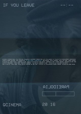 《If You Leave》電影海報