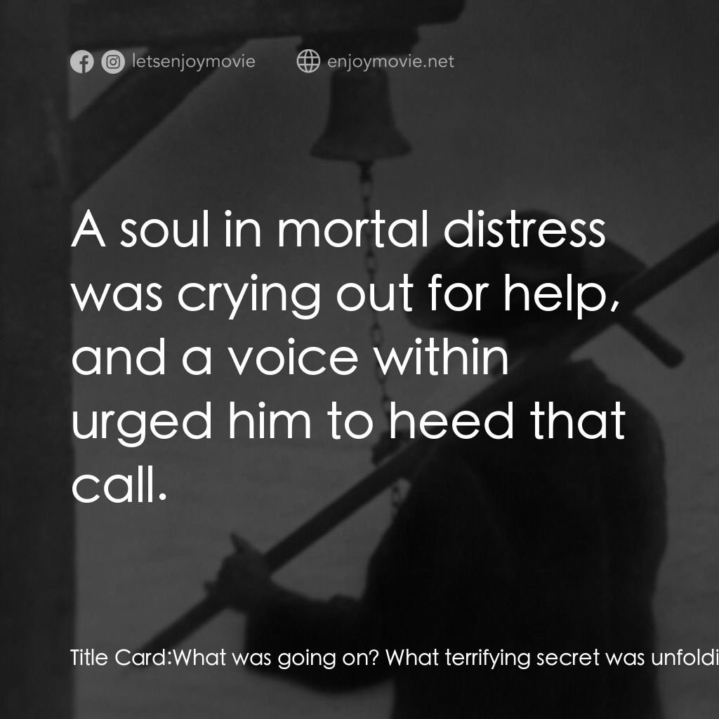 殭屍電影對白：Title Card: What was going on? What terrifying secret was unfolding? Allan Gray f