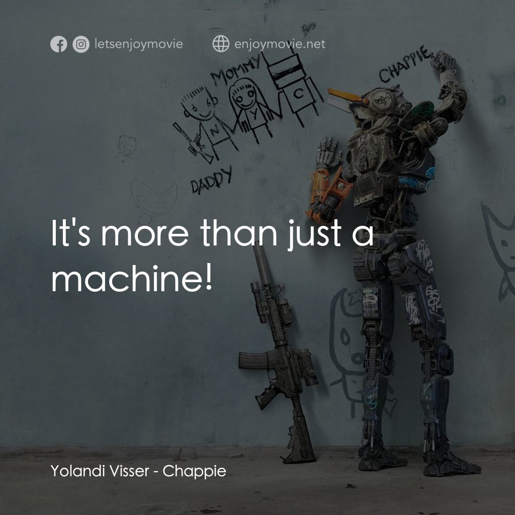 成人世界電影對白：Yolandi Visser: It's more than just a machine!