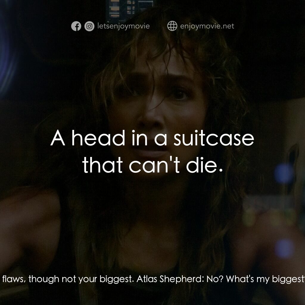 《異星戰境》經典台詞：Atlas Shepherd:  Why do I dye my hair? Casca Deciu ...