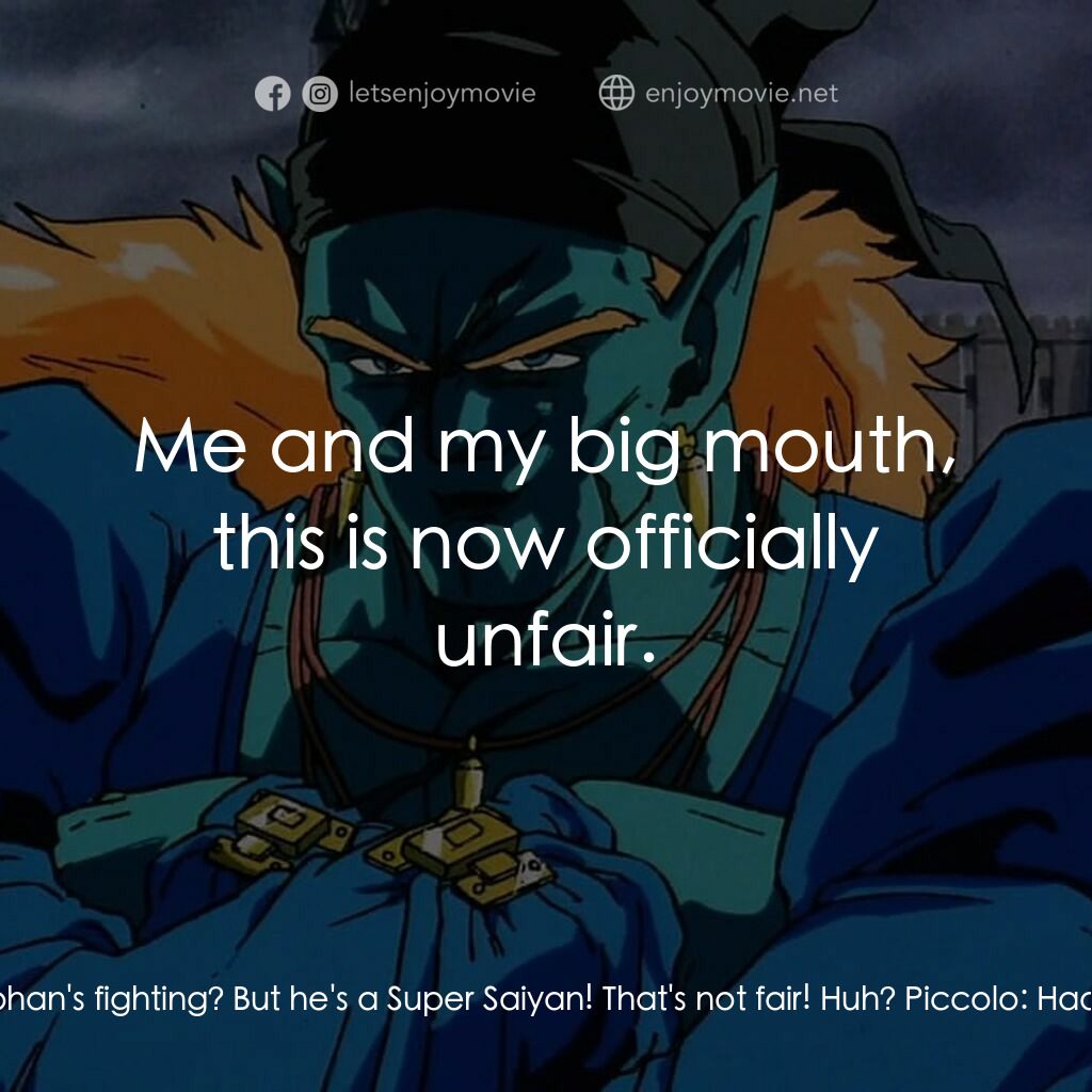 龍珠Z 銀河面臨危機!!身手不凡的高手電影對白：Krillin:  That's Krillin with two L's and I do accept personal checks. Chi Chi:  