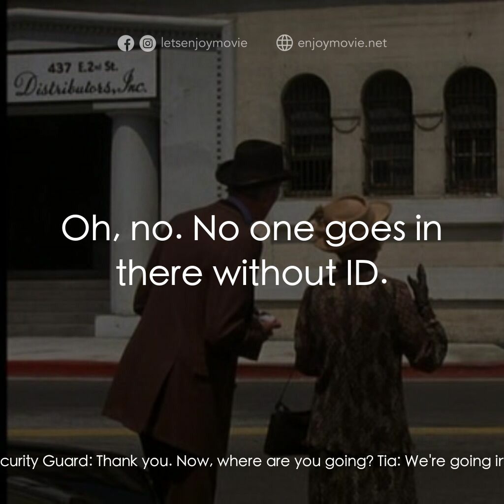 勇闖巫山電影對白：Security Guard:  Could you get me down please? Security Guard:  Thank you. Now, w