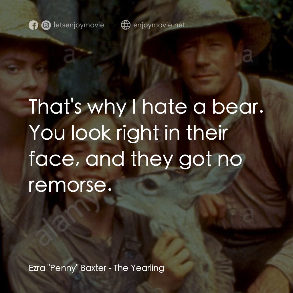 《小鹿奇奇》經典台詞：Ezra "Penny" Baxter: That's why I ha ...