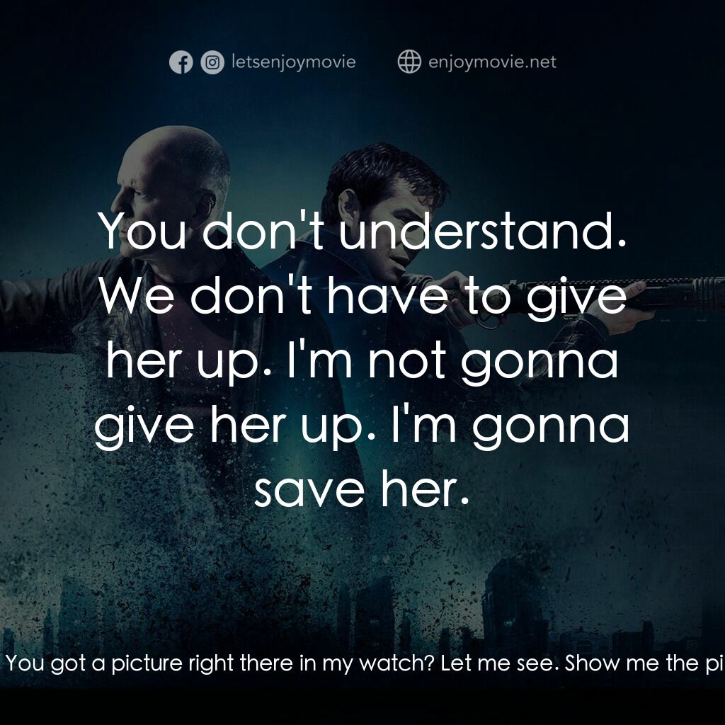 時凶獵殺電影對白：Older Joe:  This is a piece of indentifying information on the Rainmaker. He's he