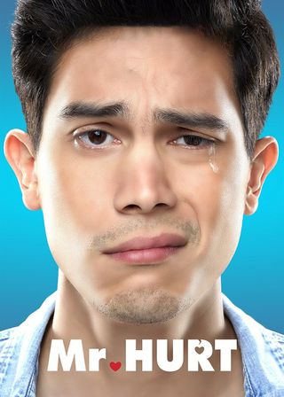 《容易受傷的男人》電影海報