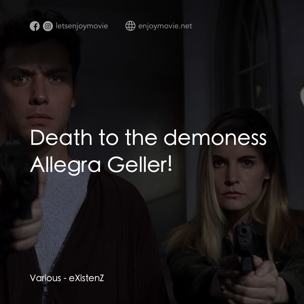 X接觸：來自異世界經典對白：Various: Death to the demoness Allegra Geller!