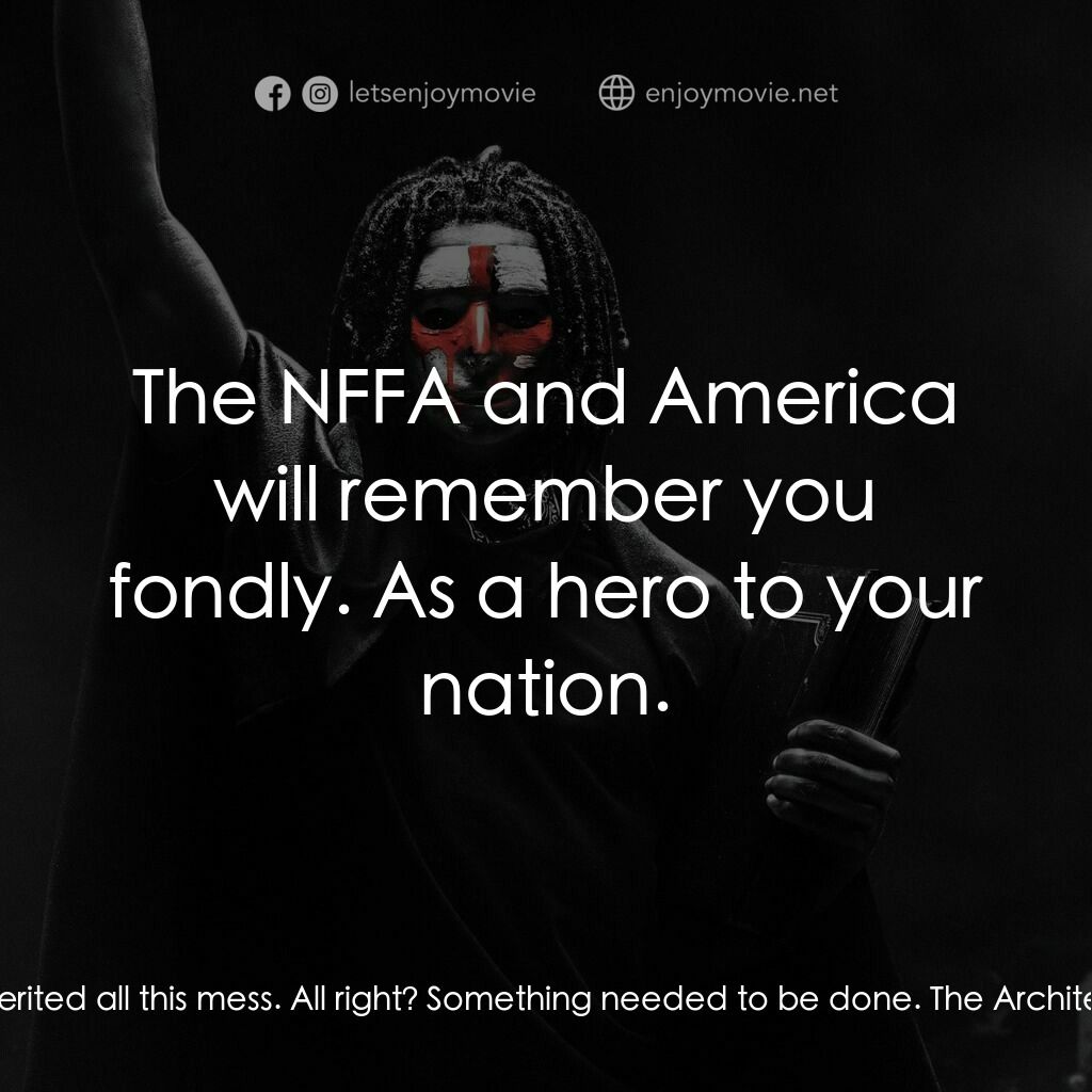 殺戮元年電影對白：Chief of Staff - Arlo Sabian:  Did you really think you could just snoop around a