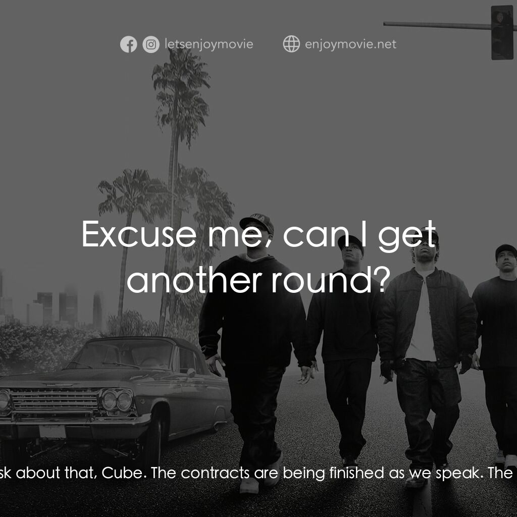 《衝出康普頓》經典台詞：Jerry Heller:  You just gotta slow down, you can&# ...