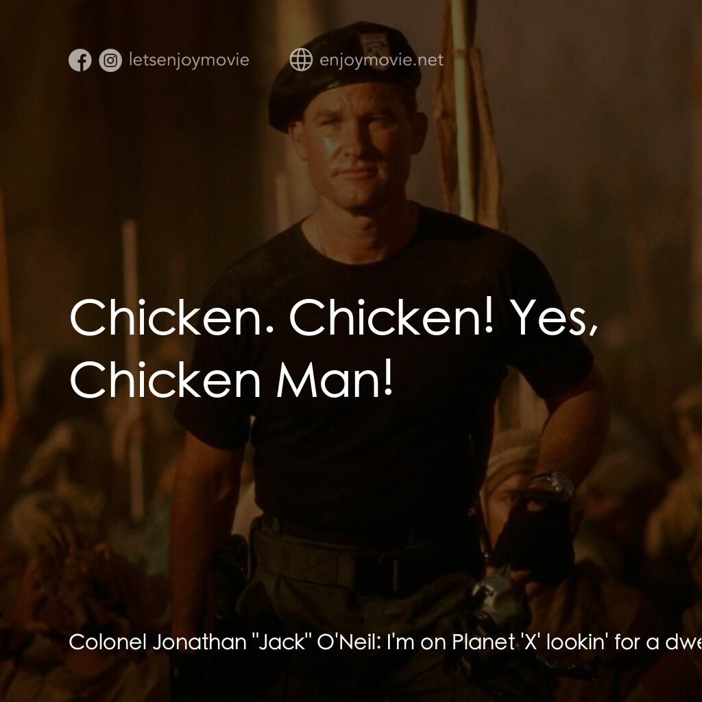 宇宙奇兵電影對白：Colonel Jonathan 