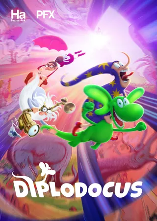 《小恐龍的漫畫宇宙》電影海報