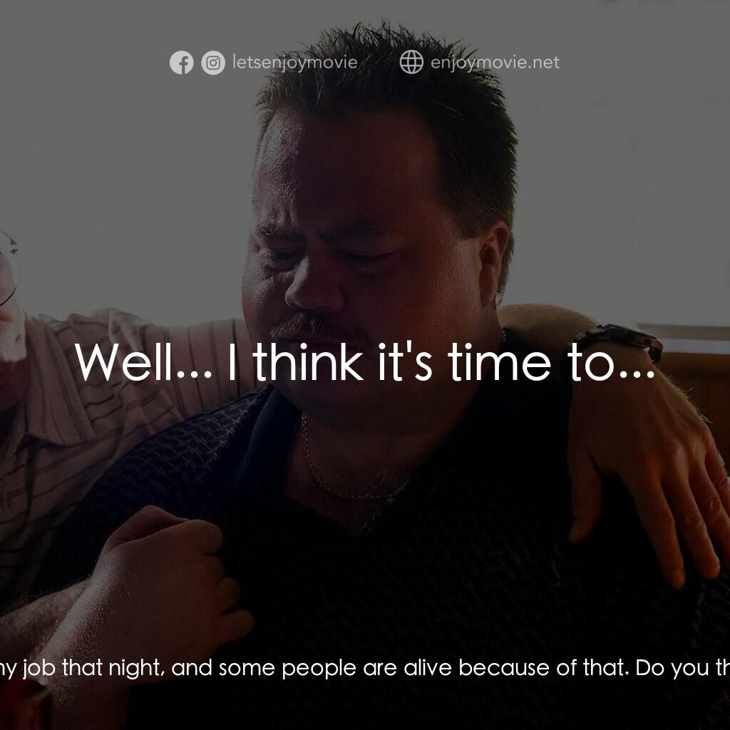 《李察·朱威爾事件》經典台詞：Richard Jewell:  Can I ask all you fellas a questi ...