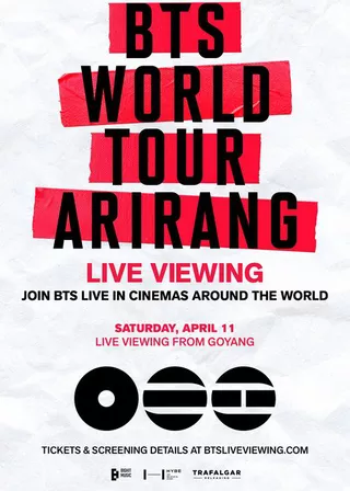 安可重播 BTS WORLD TOUR ‘ARIRANG’ IN GOYANG:海報