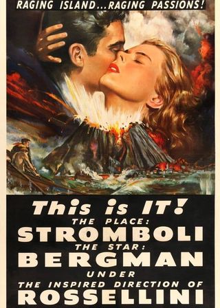 《火山邊緣之戀》電影海報