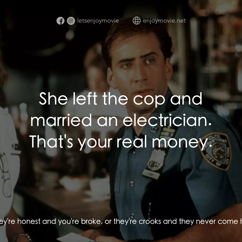 《愛在紐約》經典台詞：Muriel's Customer:  My sister was married to a ...