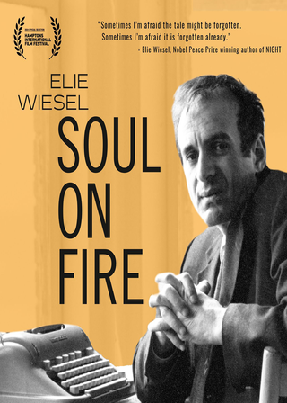 《Elie Wiesel: Soul On Fire》電影海報