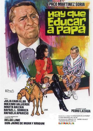《Hay que educar a papá》電影海報
