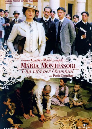 《Maria Montessori: una vita per i bambini》電影海報