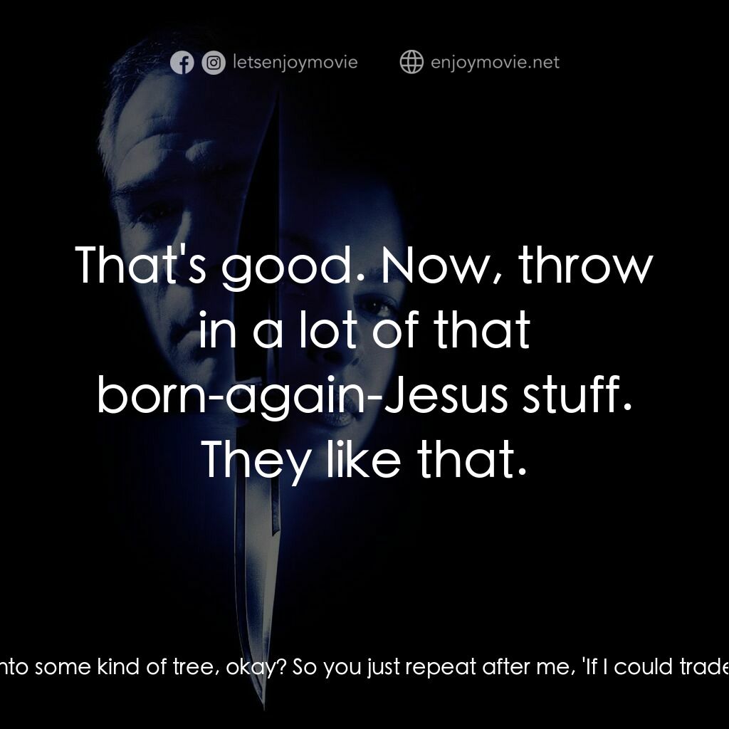 致命追緝令電影對白：Libby Parsons:  I feel like I've grown these past six years. Margaret Skolowski: 