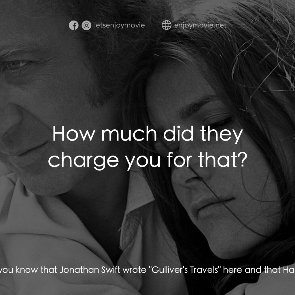 《Quackser Fortune Has a Cousin in the Bronx》經典台詞：Quackser Fortune:  You learnin' a lot at Trini ...