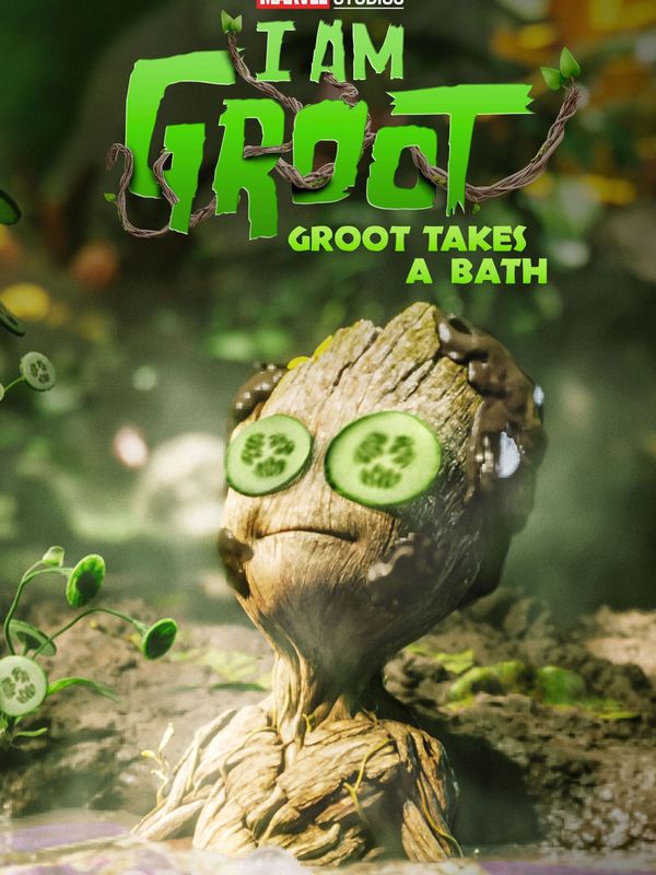 我是格魯特：格魯特洗澡電影劇照