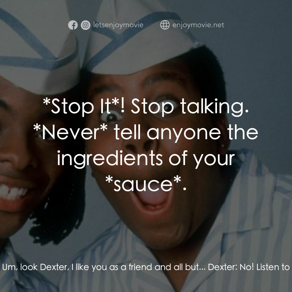 漢堡總動員電影對白：Deedee:  Ed! There must be 50 customers out there! It's unbelievable! What do you