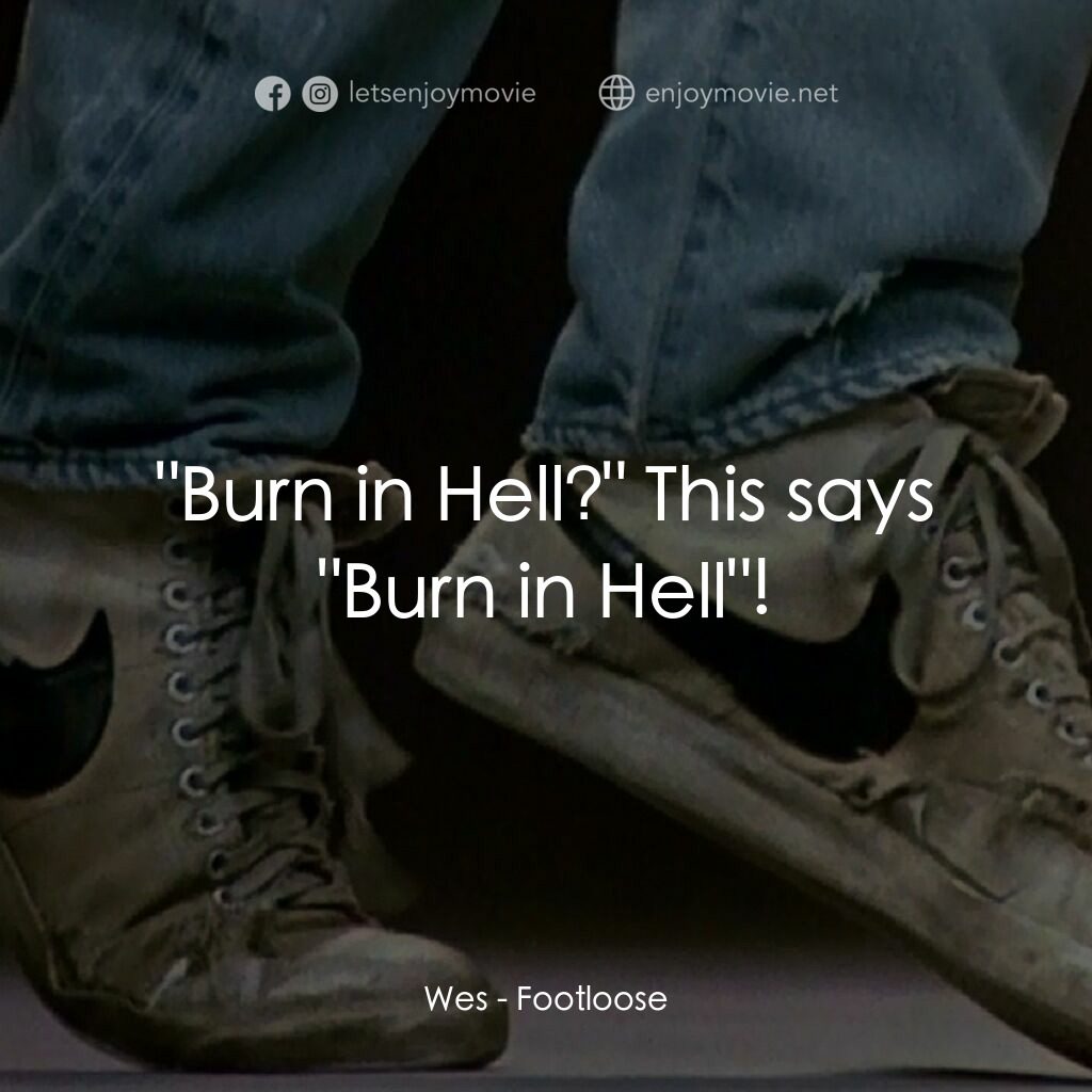 渾身是勁電影對白：Wes:  