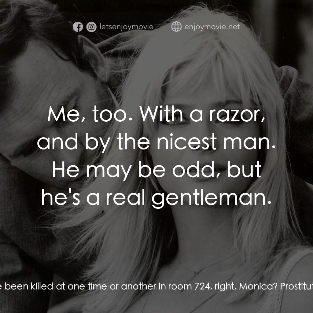 《Death Laid an Egg》經典台詞：Police Inspector:  We were told there had been a w ...