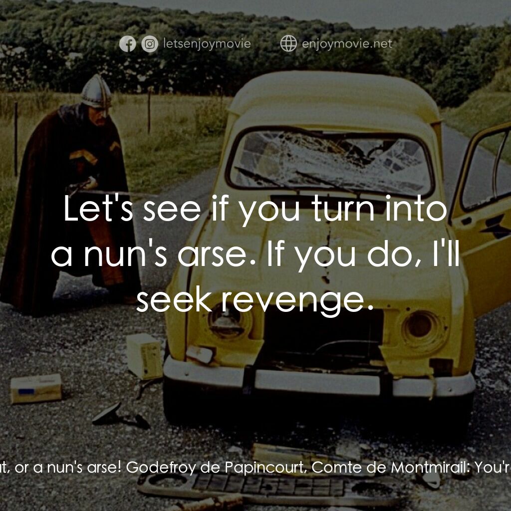 《失驚無神外來人》經典台詞：Jacquouille la Fripouille:  Don't drink it Jac ...