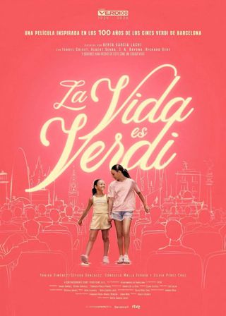 《La vida és Verdi》電影海報