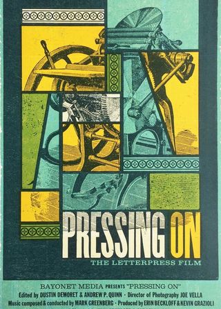 凸立獨行 — 活版新時代海報